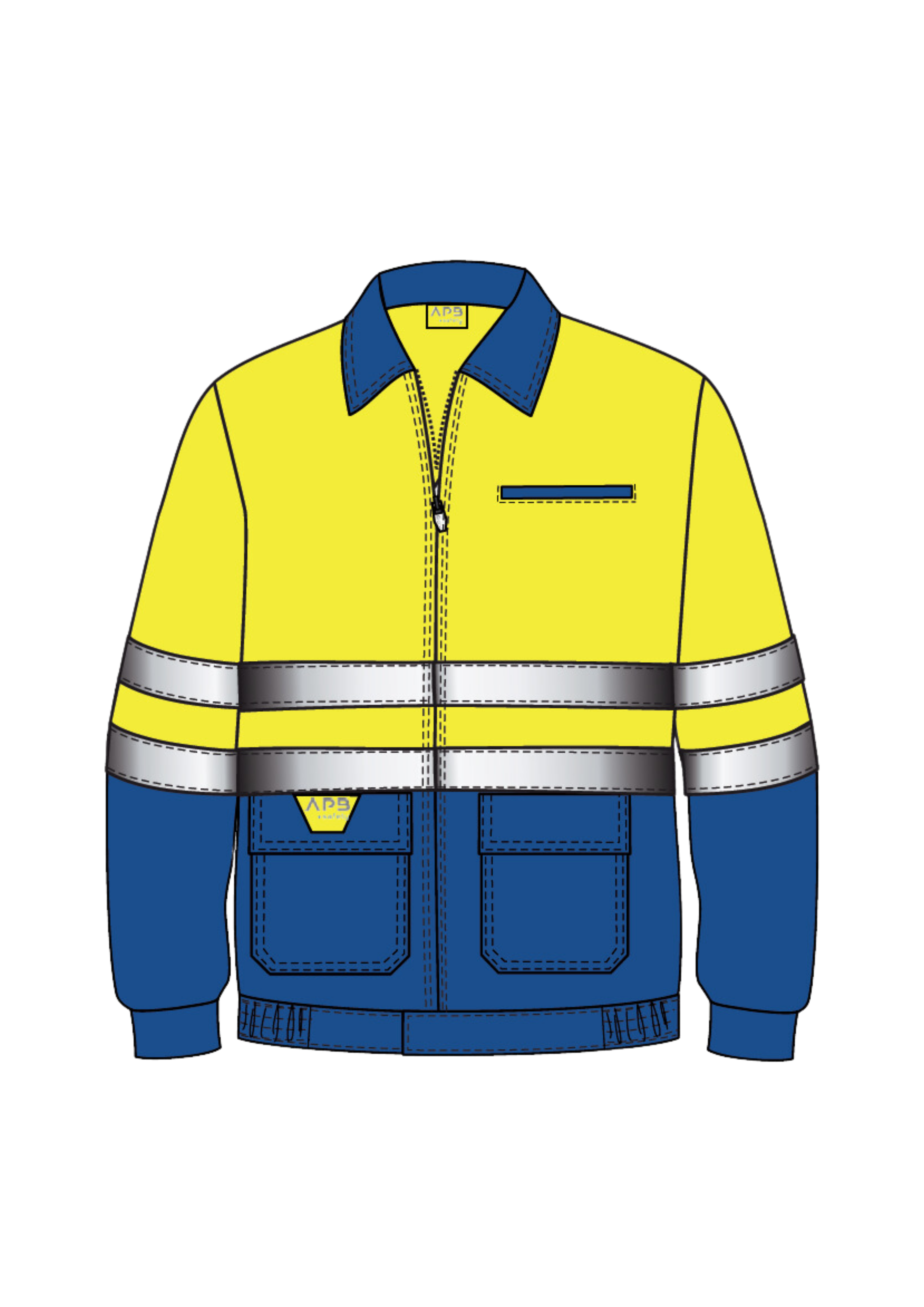 Blouson haute visibilité HI-LIGHT (EN ISO 20471 classe 2)