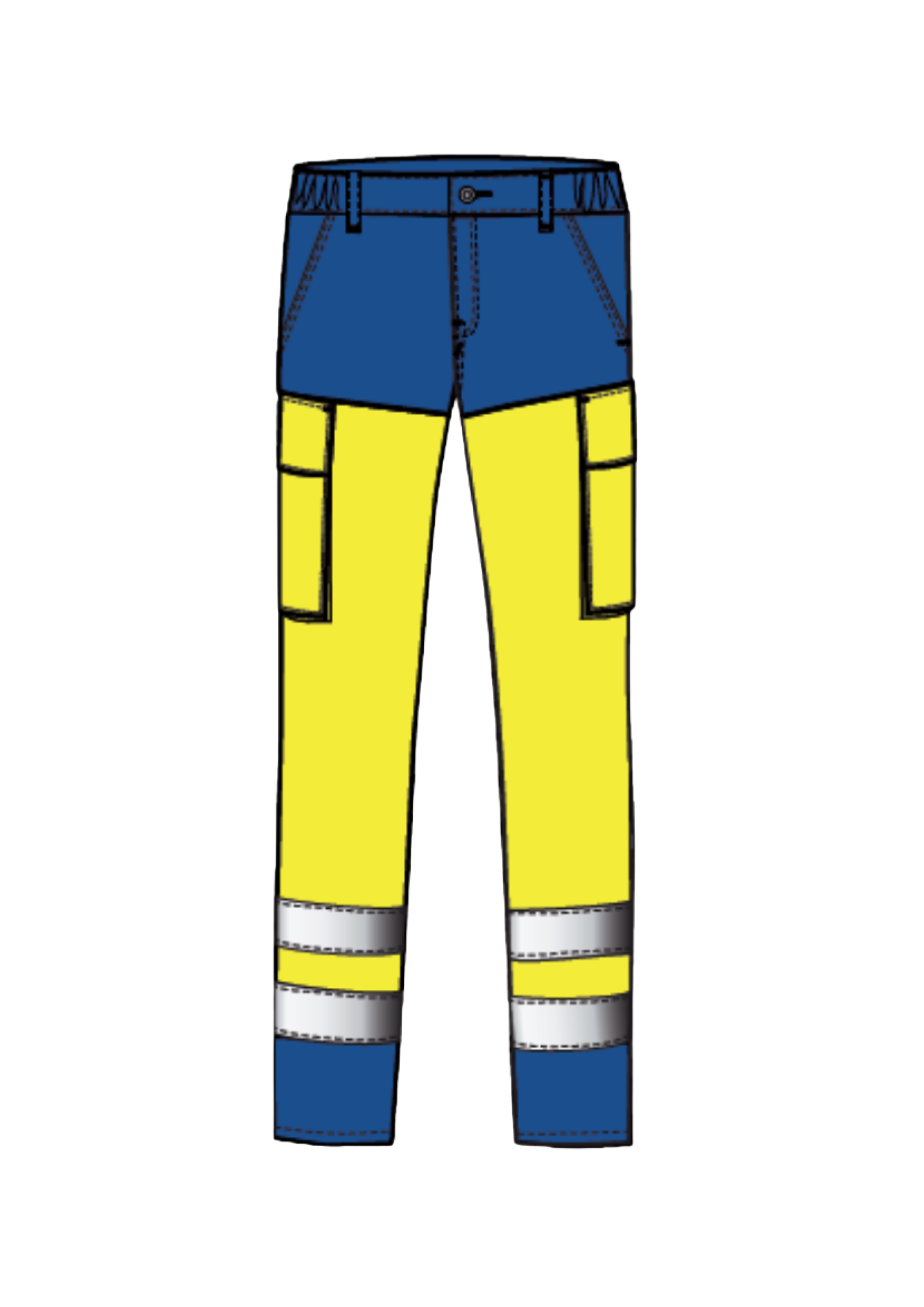 Pantalon haute visibilité HI-LIGHT (EN ISO 20471 classe 2)