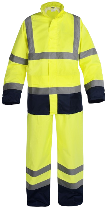 Ensemble de pluie haute visibilité ROHV (EN ISO 20471 classe 3 + EN 343)